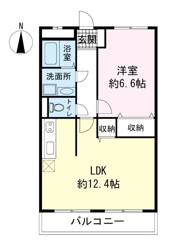 LATTE外原館 間取り