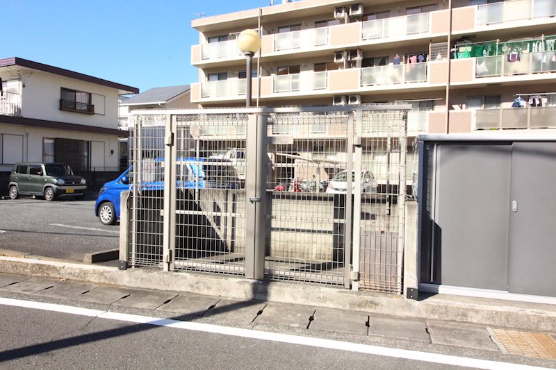 LATTE外原館 ごみ置き場