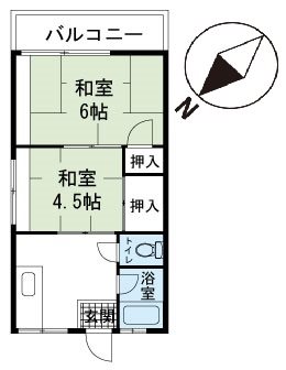 シティハイムカワサキ 間取り