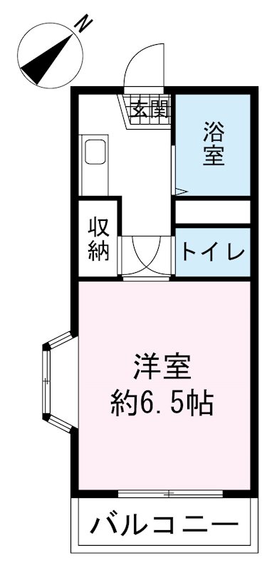 シャンブルS 間取り