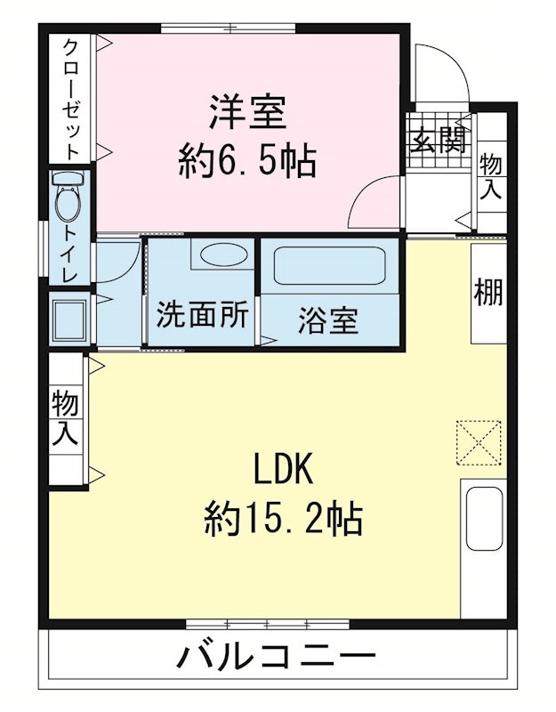 テルツァ上土狩 間取り