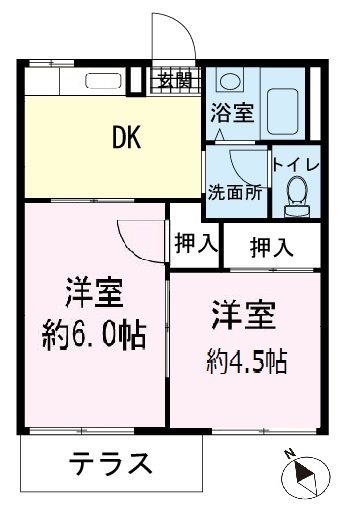 サンハイツ 間取り