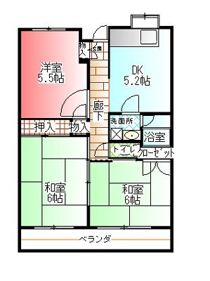 シティライト榊 間取り
