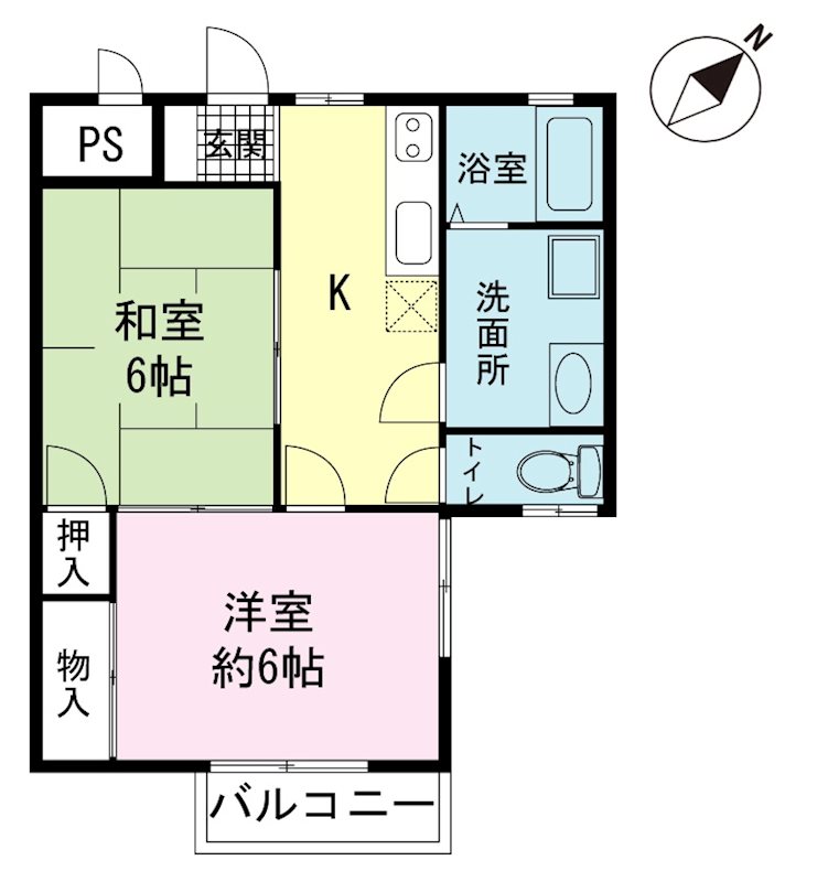 ユーハイツ 間取り
