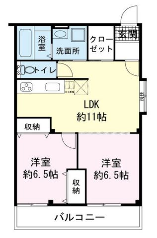 メゾンヴェルテ 間取り
