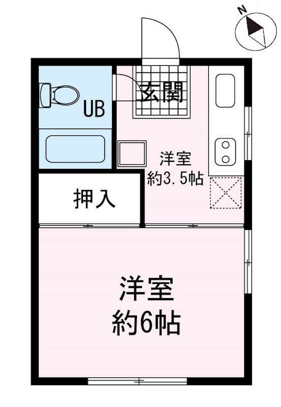 マーメゾン大坂 間取り