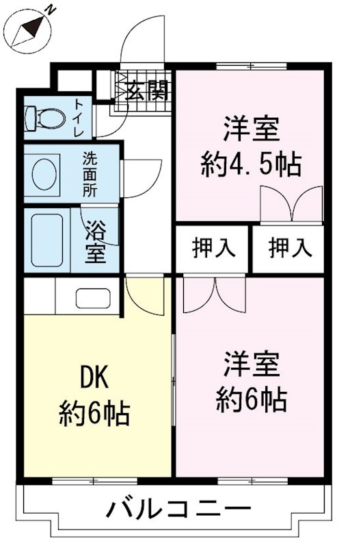 山之井プラザ 間取り