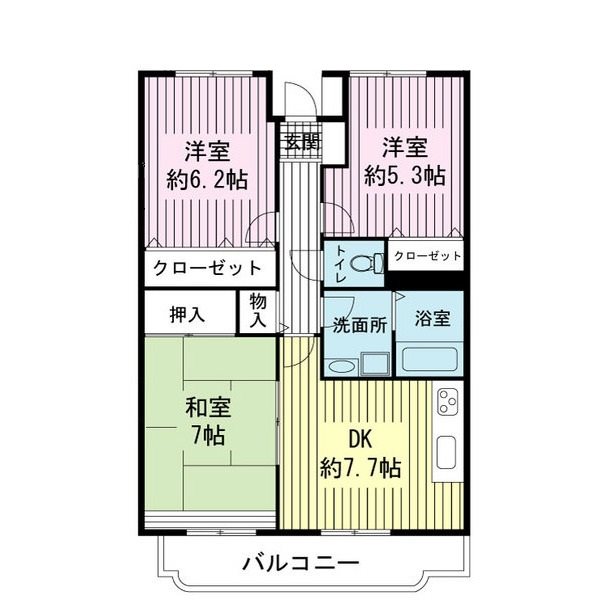 ベルティール沼北 間取り