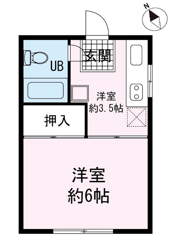マーメゾン大坂 間取り