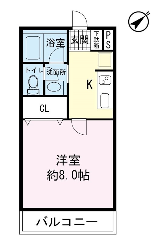 R-1 TOKURA 間取り