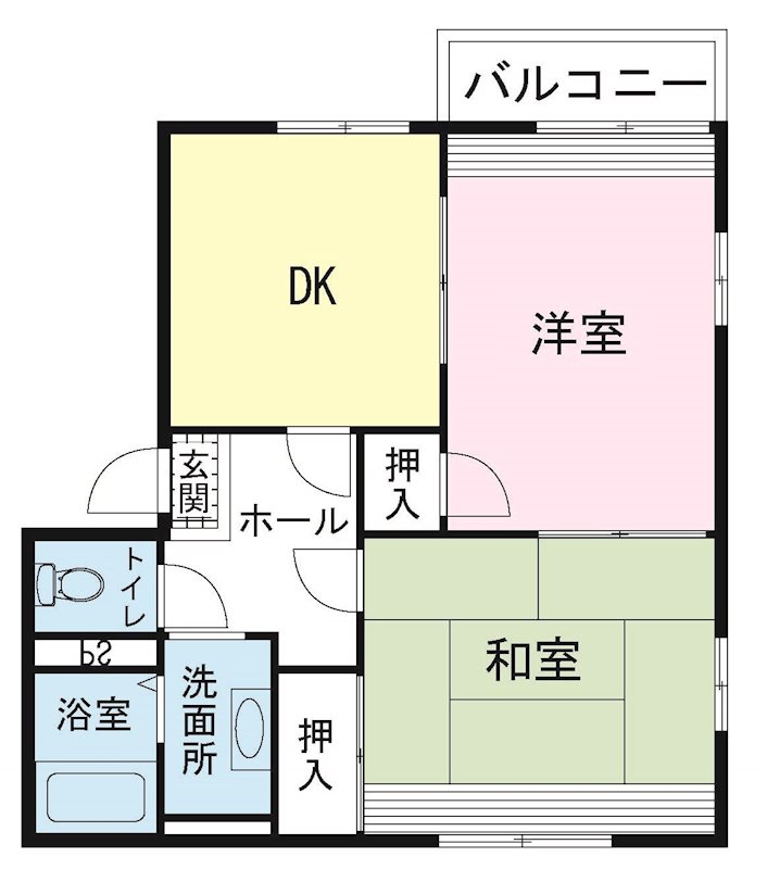 フレグランスイズミＡ/B 間取り