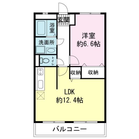 LATTE外原館 間取り